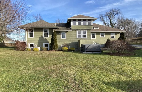 Barnstable House | Walk to the beach, or use your private hot tub