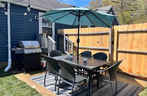 Michigan City House | Walk to the beach from this charming 2 bed/1 bath home in historic Michigan City