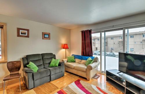 South Addition Apartment | Walk to Town and Coast Anchorage Condo with Fireplace