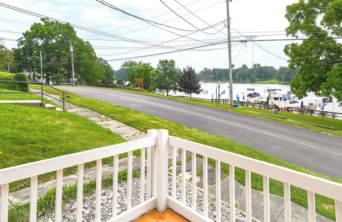 Phoenix House | Walk to Town: Oswego River Escape w/Marina Views
