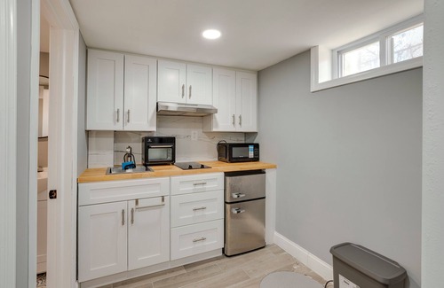 Rahway Apartment | Walk to Train Station, Restaurants: Rahway Studio!