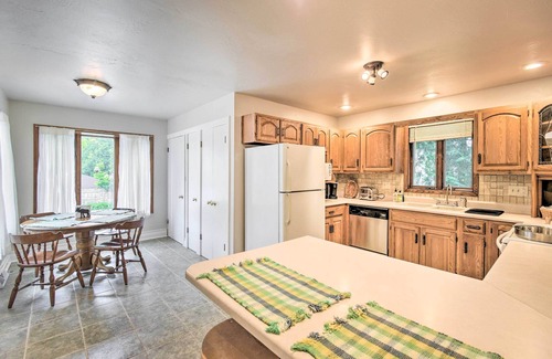 Elkhart Lake House | Walkable Lake Elkhart Apt: Dine, Shop, Swim!