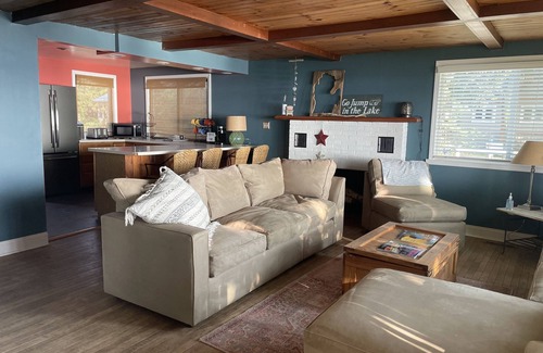 Brooklyn House | Wamplers year-round family lakefront private sandy beach beautiful sunsets