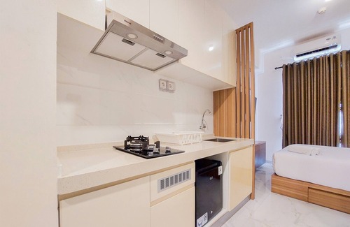Bumi Serpong Damai Apartment | Warm And Nice Studio Room Sky House Bsd Apartment