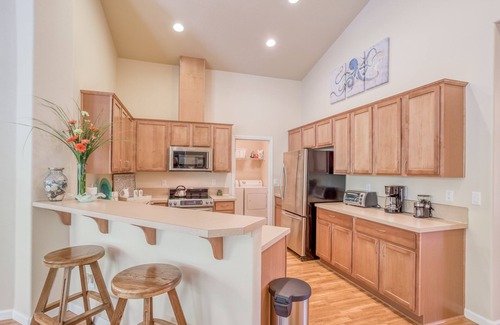 Netarts House | Warm, Modern Single-Level Home Overlooking Netarts Bay Has Ocean Peek and More!