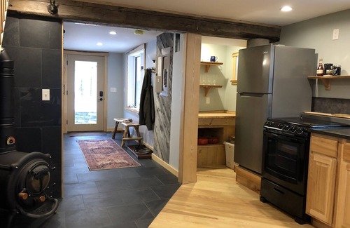 Warren House | Warren, VT- Cool & funky guest house at Prickly Mountain