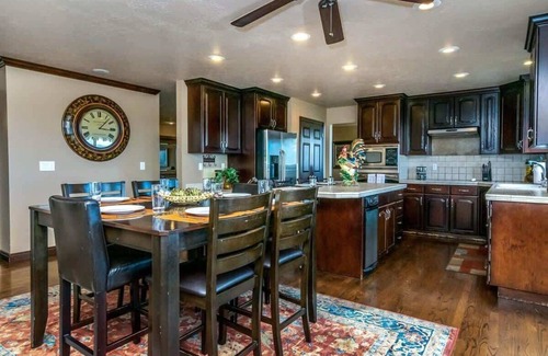 Draper House | Wasatch Retreat in Draper with Mtn Views Theater and Hot Tub