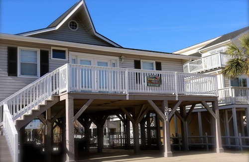 North Myrtle Beach House | WATER FRONT, PRIVATE POOL, PET FRIENDLY, WIFI, OUTDOOR PARADISE!