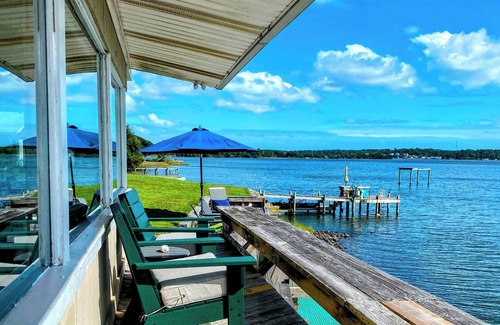 Peletier Cottage | Water Lovers Retreat: stunning water views - dolphins for neighbors