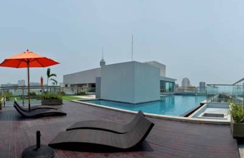 Jomtien Apartment | Water Park Condominium Pattaya 37 sqm 1 bedroom pool view