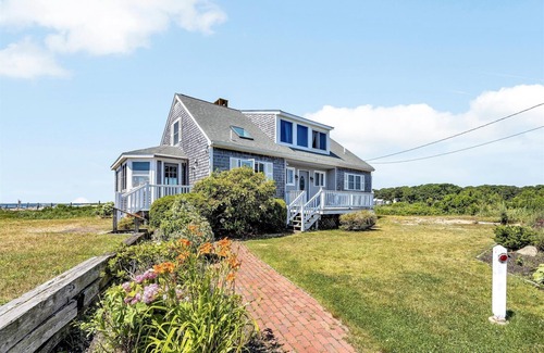 West Yarmouth House | Water View Home With Direct Beach Access (2356)
