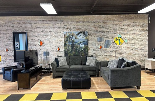 Petoskey Condo | Water View Loft in downtown Petoskey with reserved parking for two cars