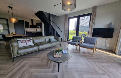 Balk House | Water Villa in Balk with Private Jetty