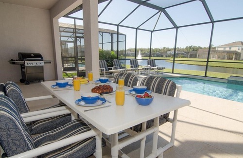 Cumbrian Lakes House | Waterbank Haven - lakefront views, sunny pool / deck, gated community, close to Orlando attractions