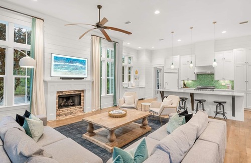 Watercolor House | WaterColor! With Private Pool, Hot Tub, LSV & 4 Bikes!