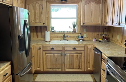 Camden Cabin | Waterfront 3 Bedroom Camden Cabin with Gorgeous Views and Dock