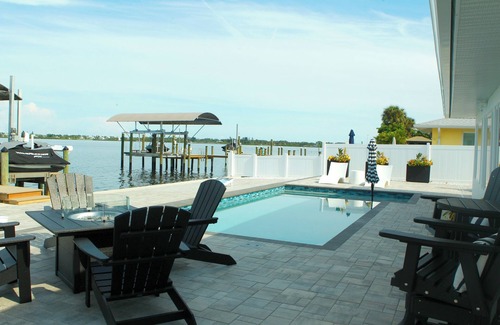 Bay Colony House | Waterfront 3BR/2BA Pool Home on Terra Ceia Bay with Dock & Stunning Sunsets