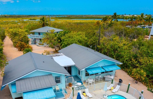 Little Torch Key House | Waterfront Beach Houses with Dock & Heated Pool!