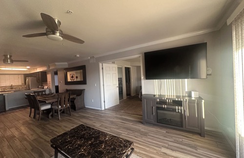 Lake Havasu City Condo | WATERFRONT/BEACH FRONT UPGRADED King View Condo # 205- approx.30 ft from beach