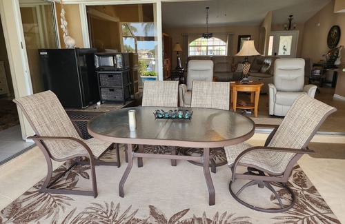 Burnt Store Isles House | Waterfront Bliss with Private Pool & Gulf Access