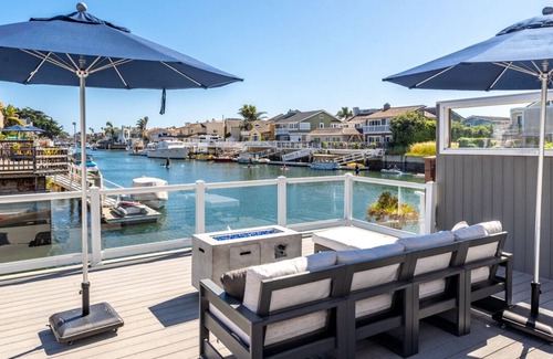 Channel Islands House | Waterfront Channel Islands Home, Modern, Private Boat Dock, Hot Tub