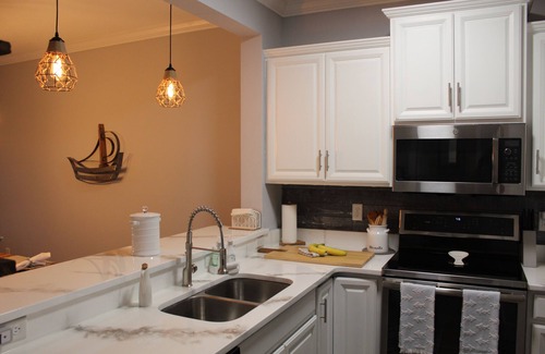 Bouchelles Island Condo | Waterfront Community 2 Bedroom - Southern Coastal Design