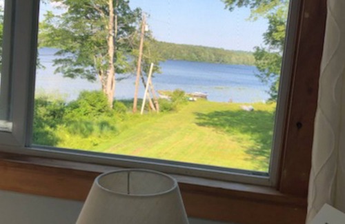 Jefferson House | Waterfront, dog-friendly home on Damariscotta Lake with sunrise view