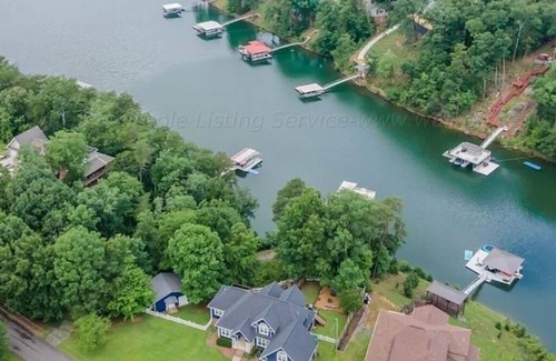Cullman House | Waterfront Double Decker Dock - 5 Bed 3 1/2 Bath Smith Lake House in Cullman AL