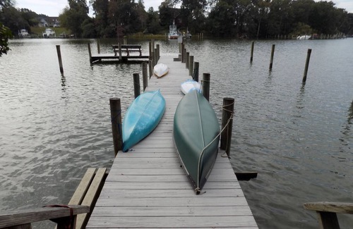 Lottsburg House | Waterfront estate - two residences, 6 beds, 4 kayaks, 1 sailboat, 6 charities