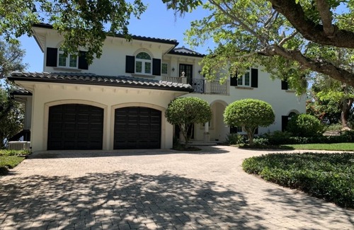 Sewall s Point House | Waterfront French Riviera style home in Southeast Florida
