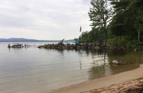 Standish Cottage | Waterfront Frye Island, Sebago Lake Cottage: Private Beach, Beautiful Sunsets!!
