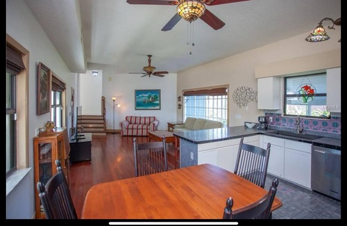 Tampa House | Waterfront Home in Beautiful Nature Preserve; Kayaks, Hot Tub,Fire Pit, Pets ok!