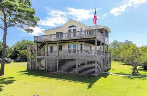 Carova Beach House | Waterfront home in the heart of Carova Beach!