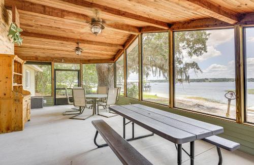 Babson Park House | Waterfront Home on Crooked Lake with Game Room!