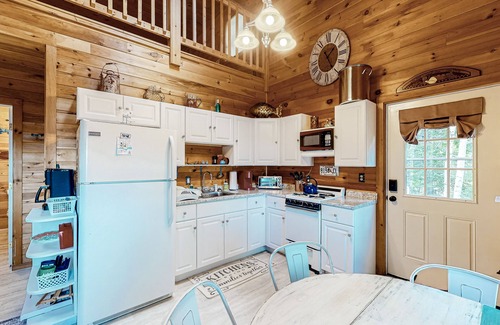 Mariaville Cottage | Waterfront home on Graham Lake with kayaks, bikes, firepit & fireplace