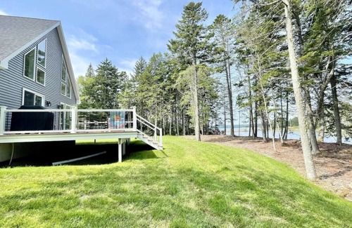 Steuben House | Waterfront Home on Private Island with HOT TUB