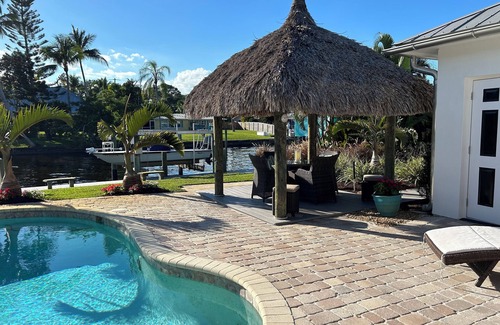 Palm City House | Waterfront home, pet, friendly, private, dock, oasis