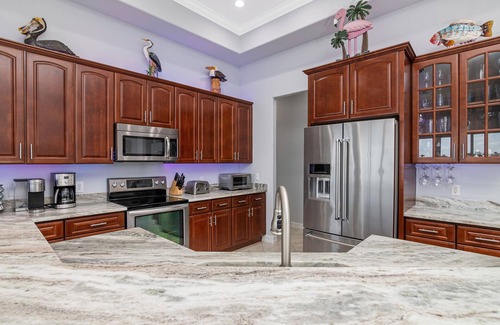 Marco Island House | Waterfront home w/pool, spa & 2nd floor balcony