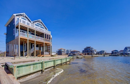 Brigands' Bay House | Waterfront home w/private dock, hot tub, charcoal grill, A/C, multiple decks