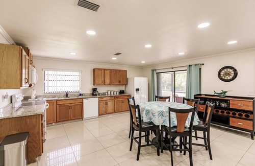 Port Charlotte House | Waterfront Home with Private Heated Pool, Dock, Wifi