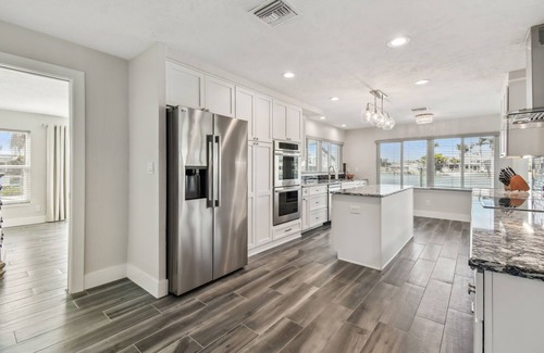 St. Petersburg - Clearwater House | Waterfront Home with Heated Pool! 2 miles from Beach!