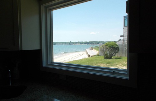 Hampton Bays House | Waterfront Home, with private beach, directly on Shinnecock Bay