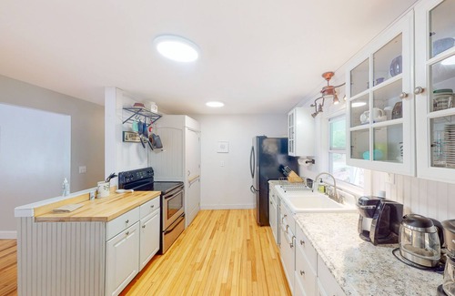 Somesville House | Waterfront home with deck, patio, grill, firepit, Ping-Pong, & WiFi