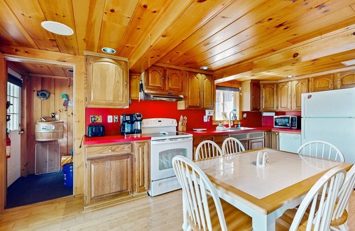 Sanbornton Cabin | Waterfront home with firepit, grill, & scenic deck - near outdoor recreation