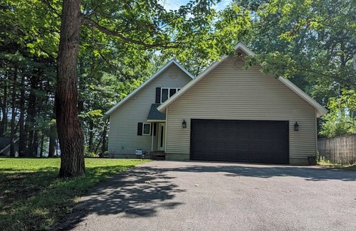 Mayfield House | Waterfront in Traverse City. Pool table. NEW! Hot tub. Pet okay.