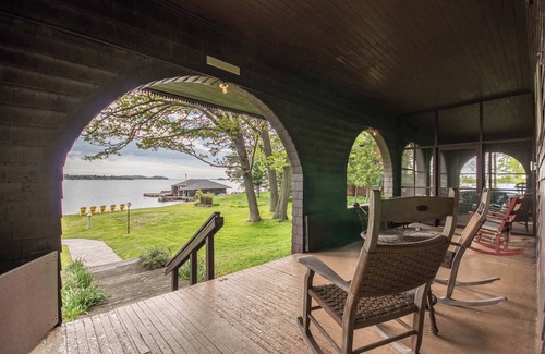 Frontenac House | Waterfront Island Retreat on Round Island w/dock