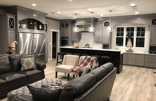 Meredith House | Waterfront Lake Winnipesaukee Luxury Family House with Private Water/Dock