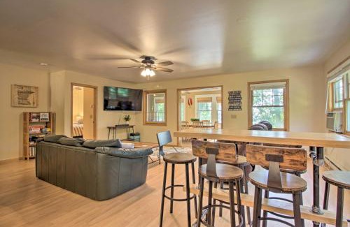 Cass Lake House | Waterfront Leech Lake Cabin with Dock, Fire Pit