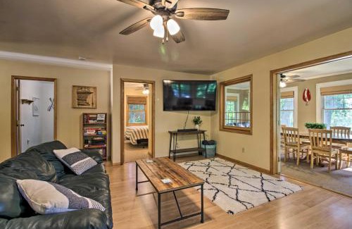 Cass Lake House | Waterfront Leech Lake Cabin with Dock, Fire Pit