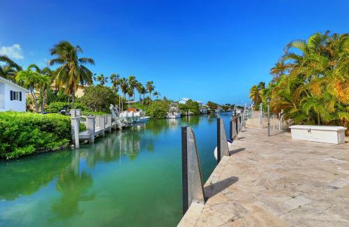 Key Colony Beach House | Waterfront Luxury Home with Pool and Boat Dock home